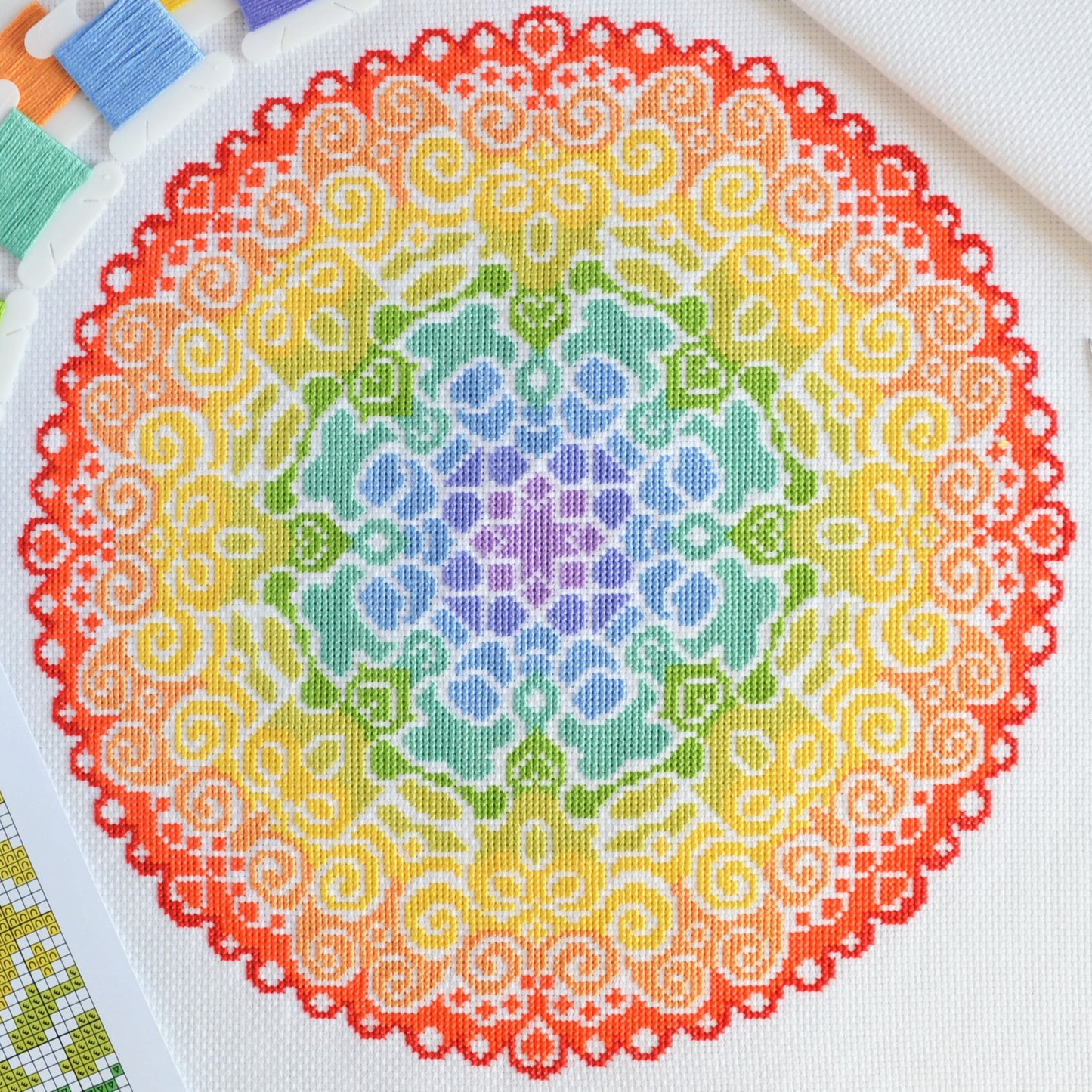 PDF Pattern for Spectrum Mandala