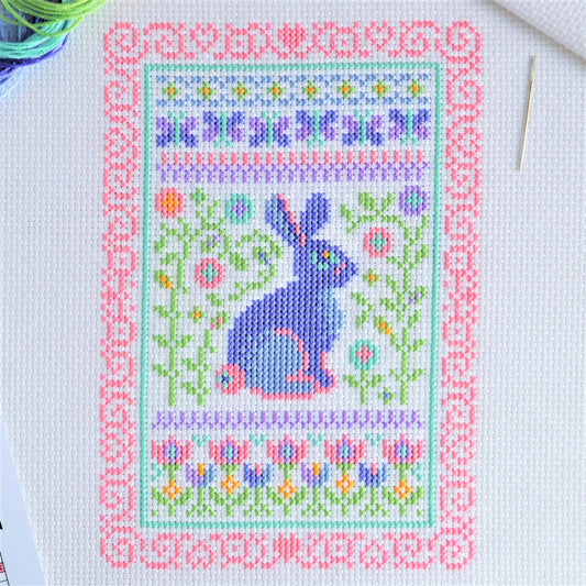 Spring Sampler Cross Stitch Kit