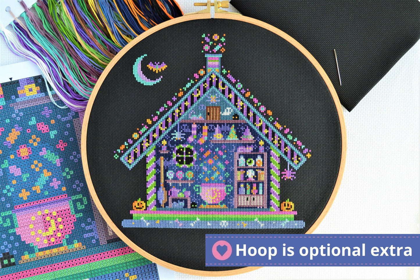 Witches' Hideout Cross Stitch Kit