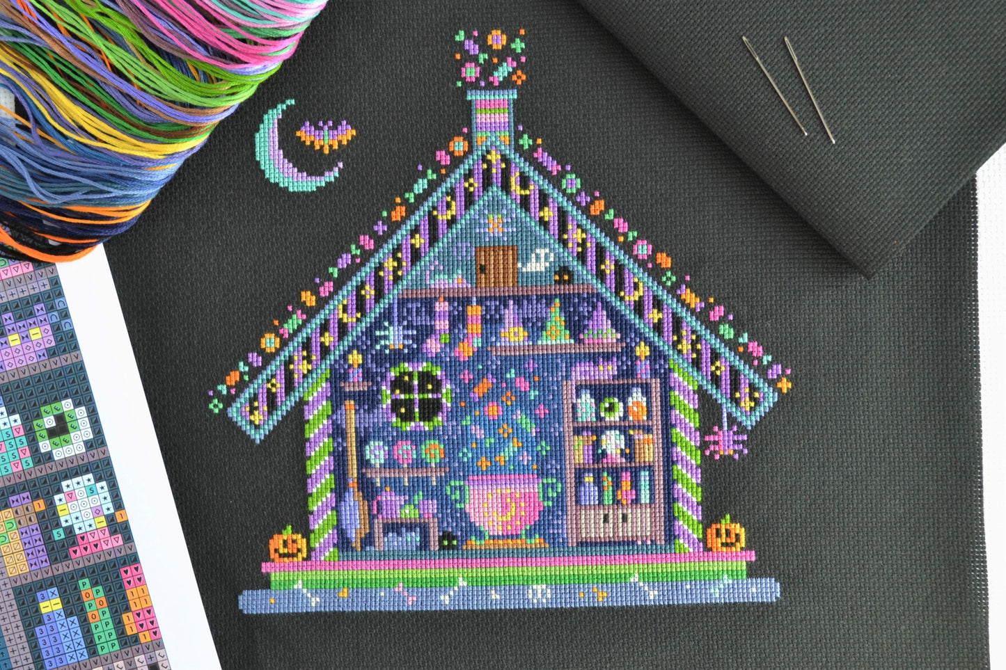 Witches' Hideout Cross Stitch Kit