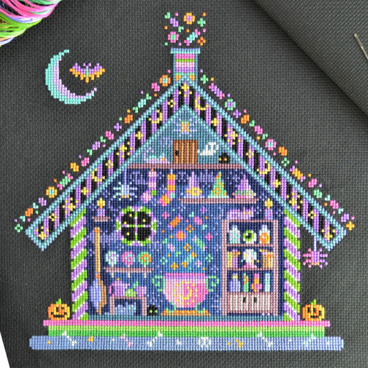 Witches' Hideout Cross Stitch Kit