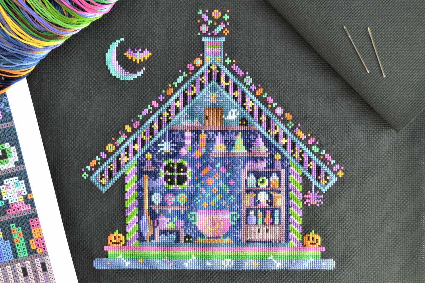 Witches' Hideout Cross Stitch Kit