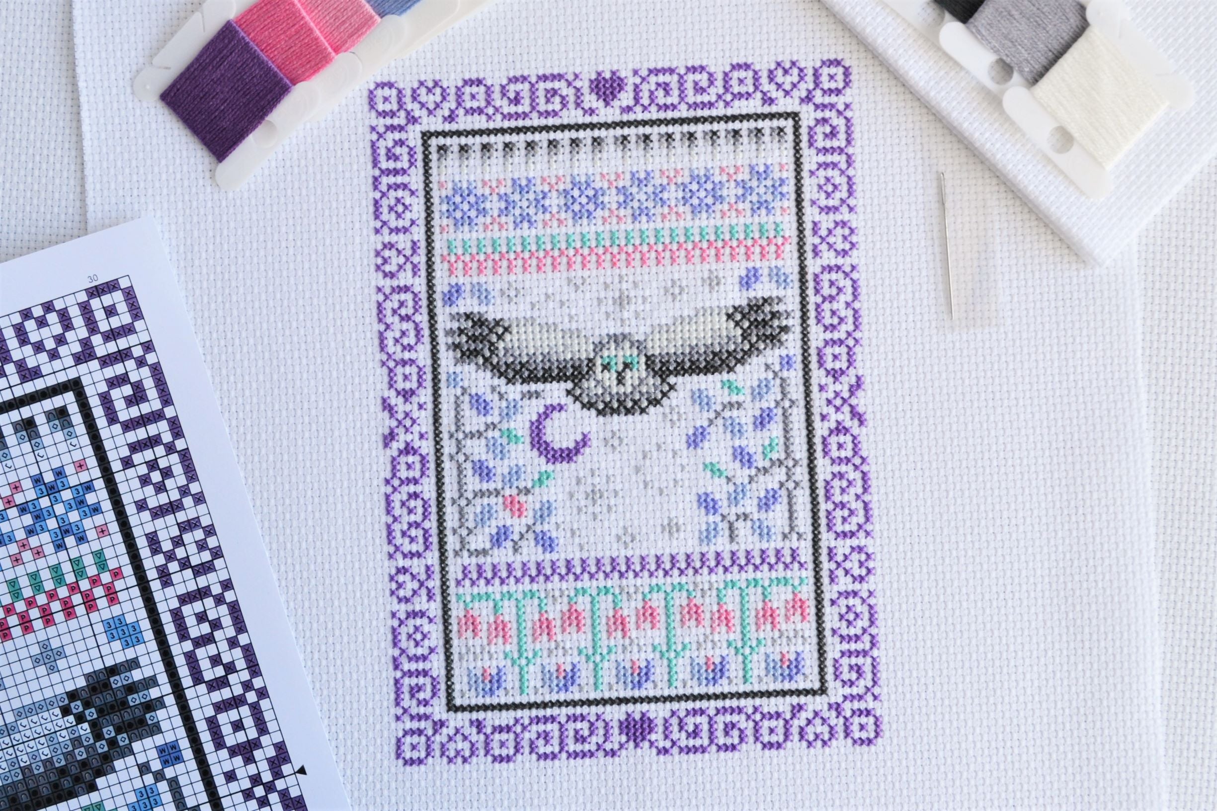 PDF Pattern for Winter Sampler – The World in Stitches